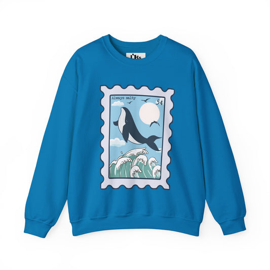 Always Salty | Dolphin Stamp Sweatshirt
